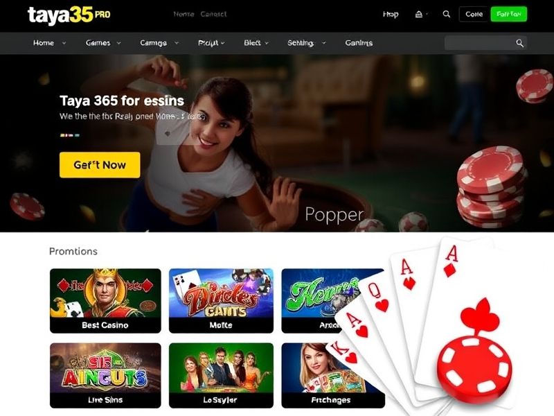 Experience the ultimate gambling platform at Taya365Pro.com. Enjoy online casino games, sports betting, poker, and exclusive real money rewards. Start winning today!